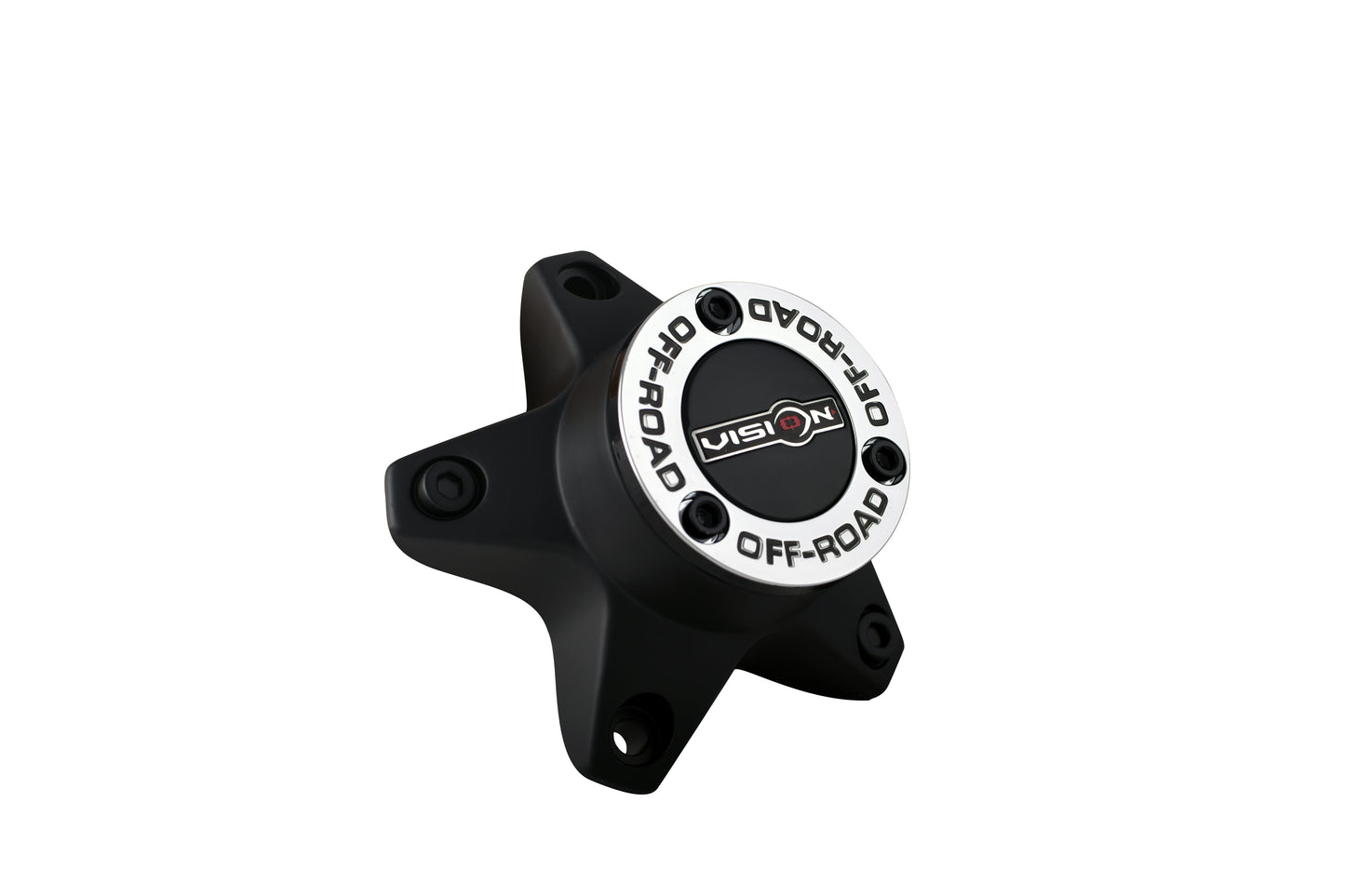 C394-65V Vision Wheel 5 Lug Plastic Exposed Cap (With Vision Offroad Logo)